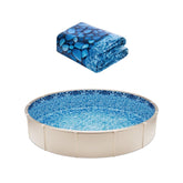 Round Pool Liner 33 ft Unibead Style 52 inch Wall Height Durable